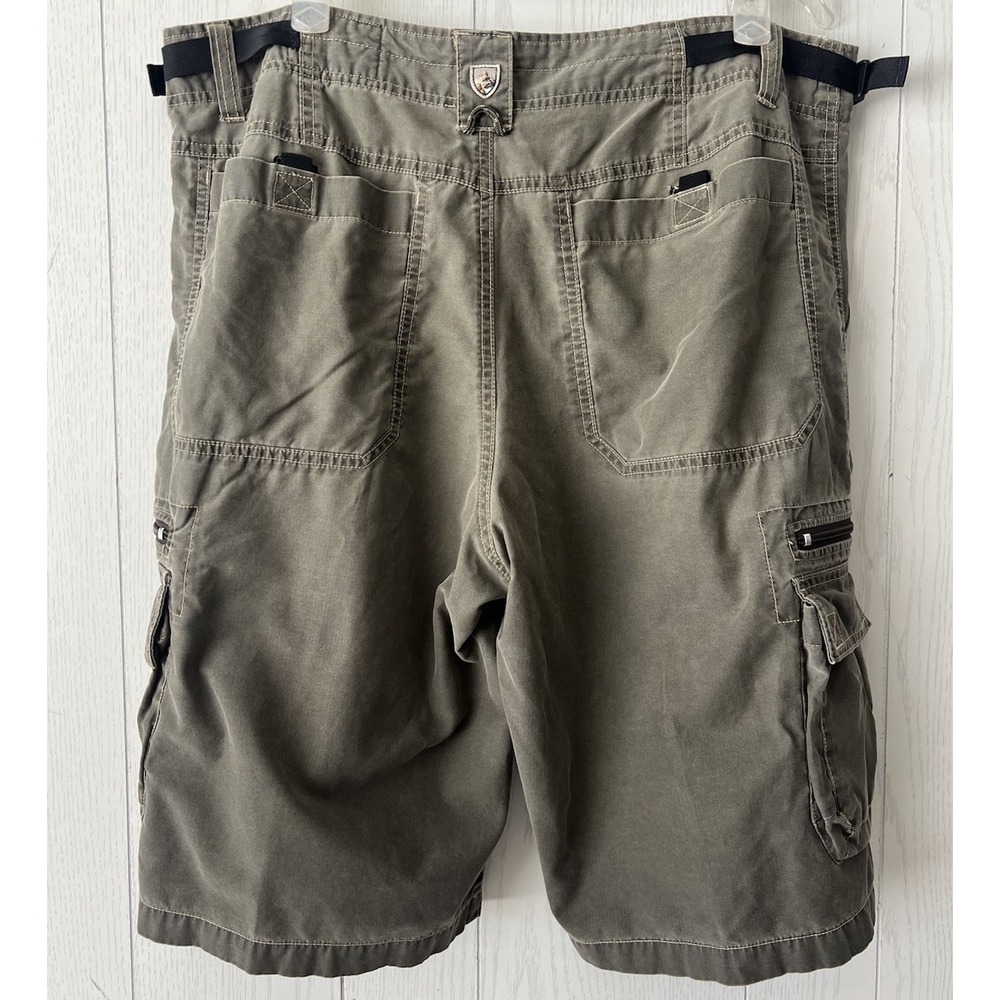 Kuhl Z-Cargo Shorts Mens XL Brown 5001 Hiking Outdoor Utility Tactical 12"